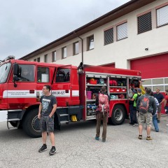 Exkurze hasiči