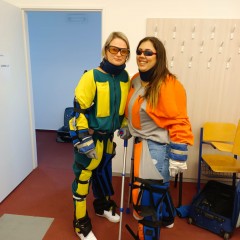 Simulace stáří - zkouška Gerontoobleku