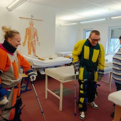 Simulace stáří - zkouška Gerontoobleku