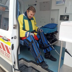 Simulace stáří - zkouška Gerontoobleku